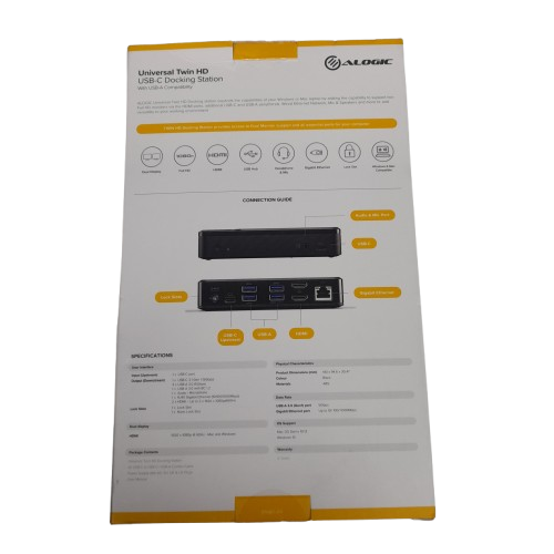 ALOGIC Universal Twin HD Docking Station DUTHD (MR)