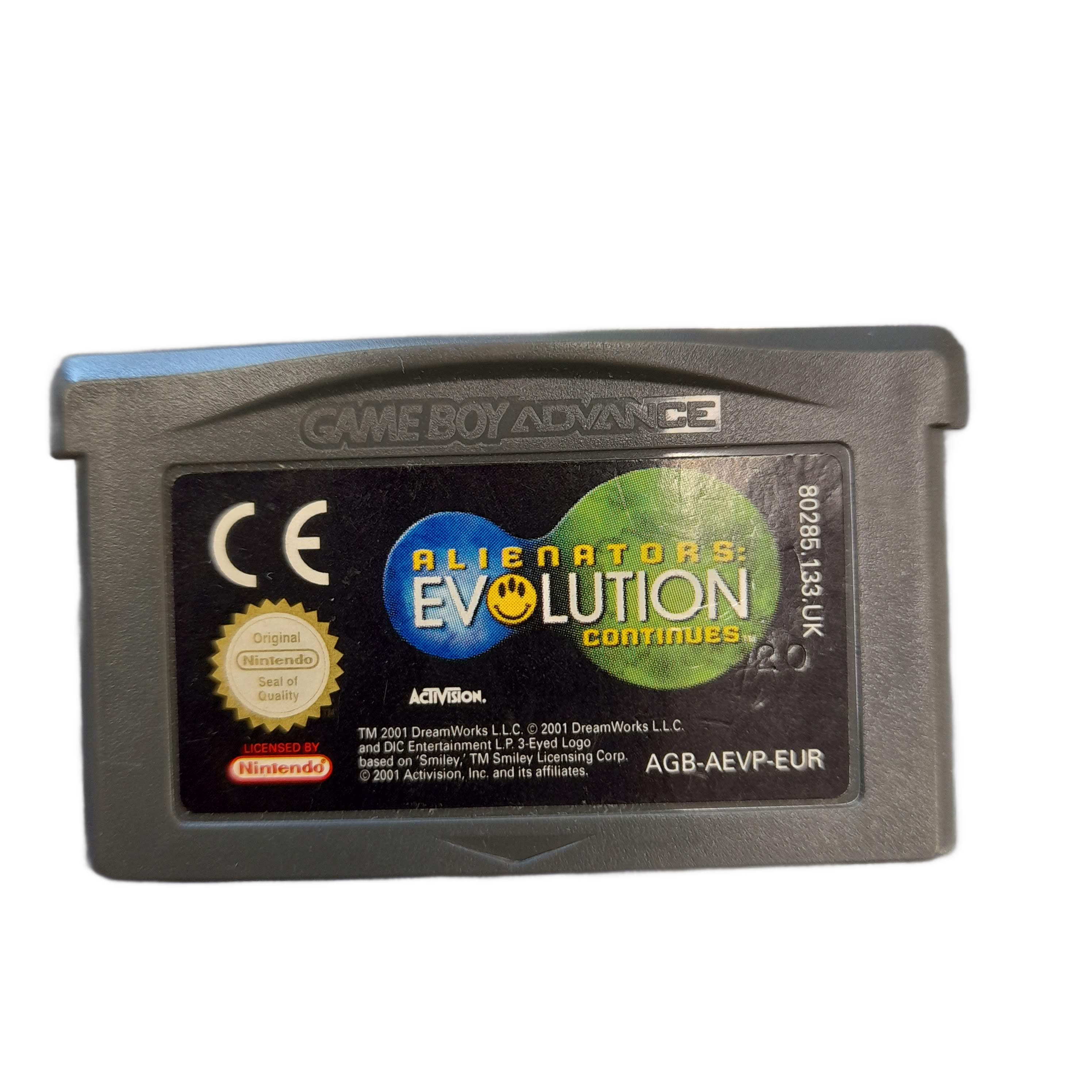 Nintendo GBA Game Alienators Evolution Cartridge Only, UNTESTED (GE 1417551)