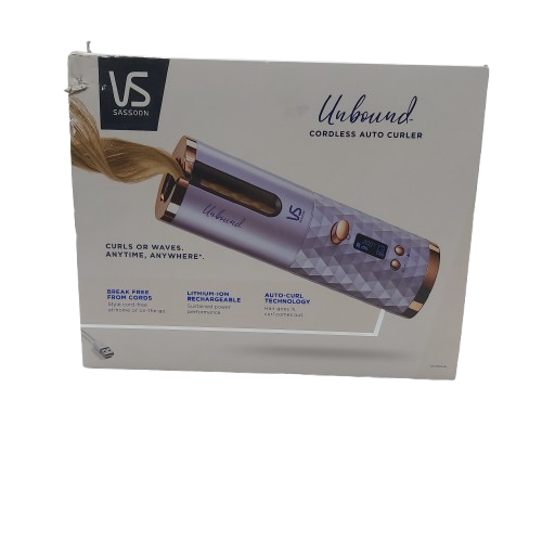 VS Sassoon Unbound Cordless Auto Curler Like New In Box – (CP-1353423)