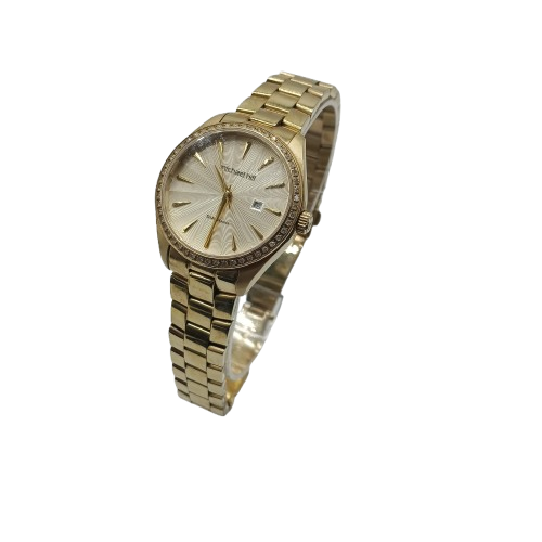Michael Hill Ladies Gold Watch Diamond Bezel – Sapphire Crystal Glass (CP)