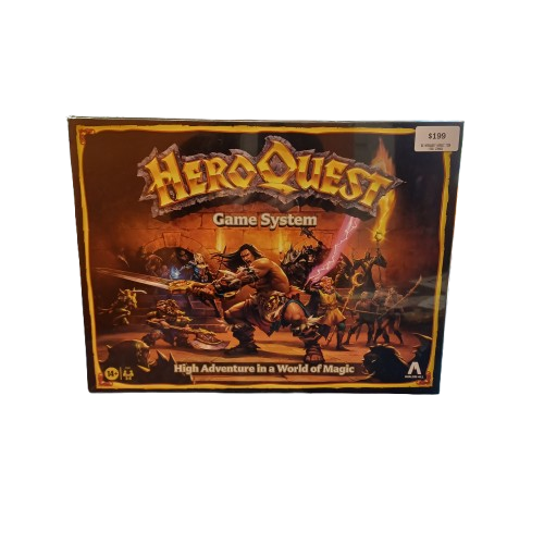 Hero Quest  Game System High Adventure in a World of Magic Board Game ( LE )