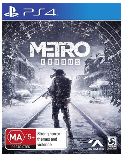 Metro Exodus Playstation 4 Game Good Condition With Manual (CP)