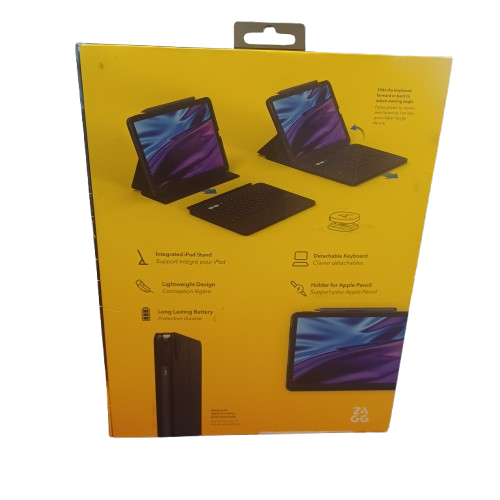 ZAGG Pro Keys 2 iPad Air 10.9 inch (M3, M2) Keyboard Case Grey (LE)