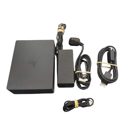 Sony VR Headset CUH-ZVR2 (2017) With 2x Move Controller, 1x PS4 Camera, 3rd Party Stand, All Cables & Accessories, Very Good Condition