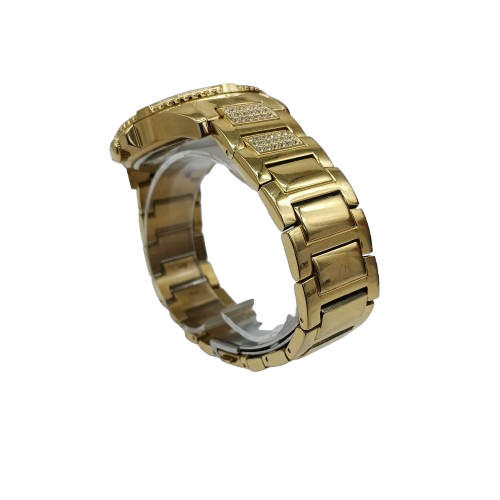 Guess Frontier W1156L2 Gold Steel Band Analog Watch (CP)