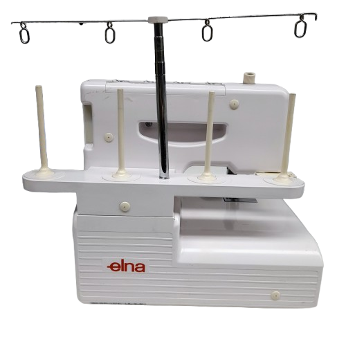 Elna 614DE Sewing Machine Overlocking Machine with Foot Pedal