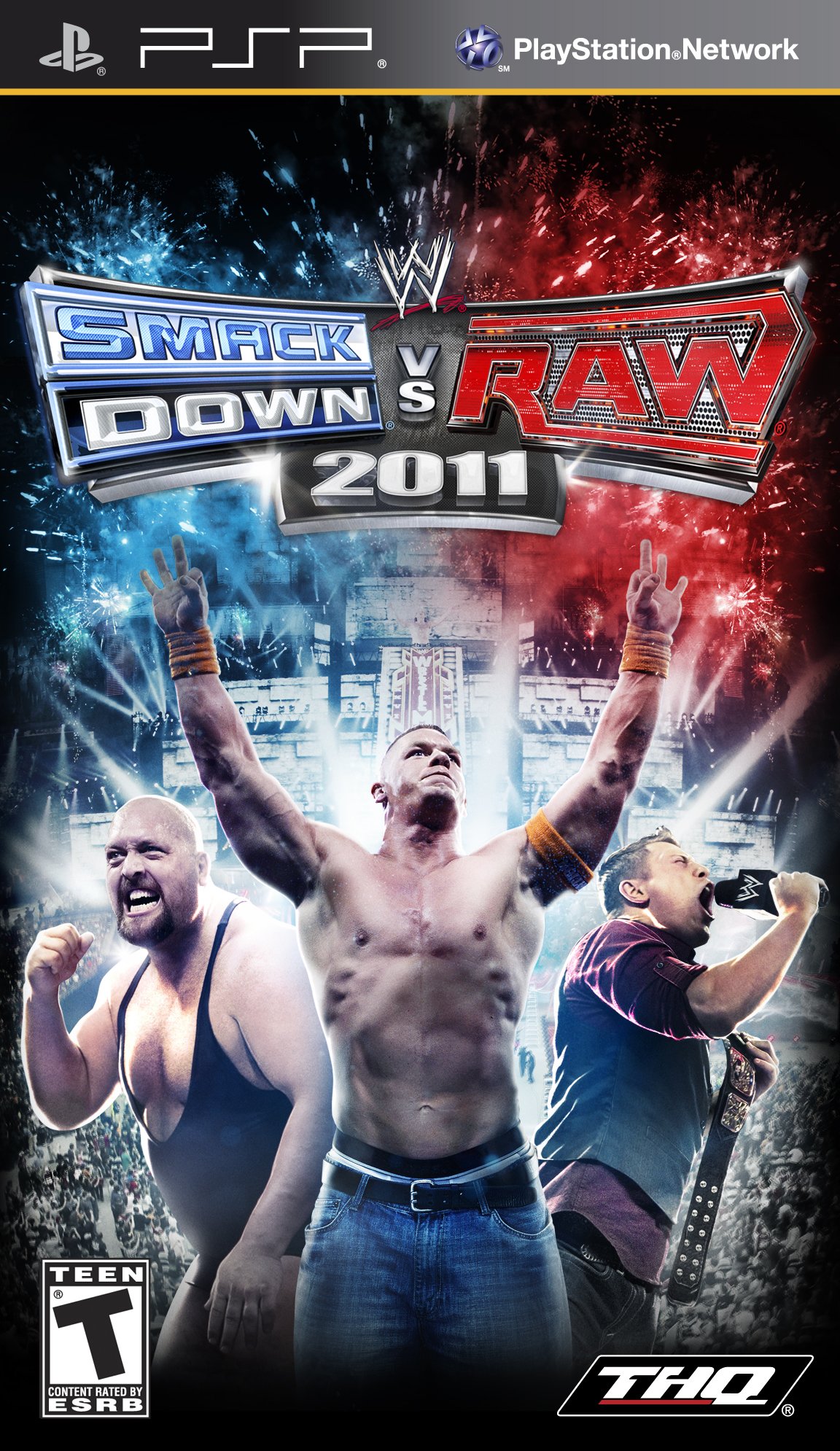 WWE SmackDown Vs Raw 2009 Sony PSP (NG)