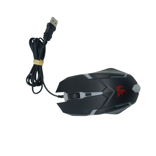 Asena Wired Keyboard And Mouse Aswgkmc Black  (CP)