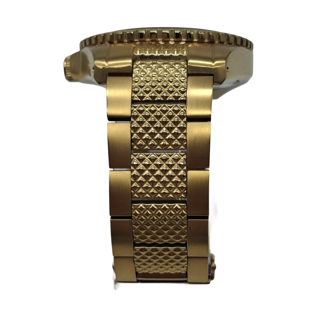 Chisel TACHYMETER Men’s Gold Watch with Steel Band (WR 1399893)