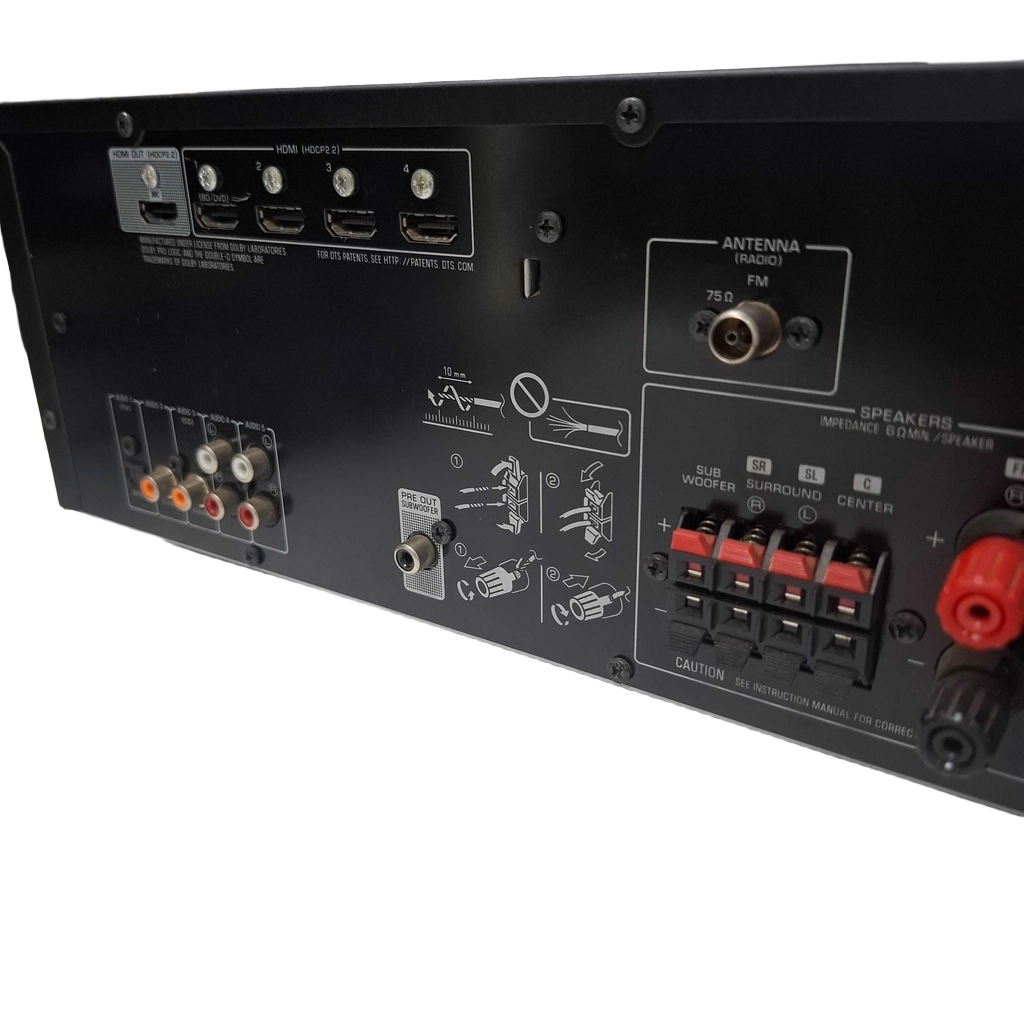 Yamaha HTR-2071 5.1-Channel AV Receiver Black (WR 1425576)