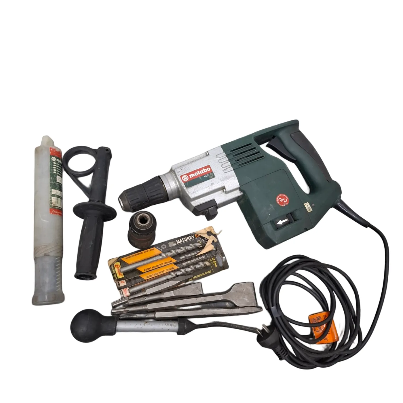 Metabo SDS Plus Combination Rotary Hammer KHE-32 + Case & Bits (WR)