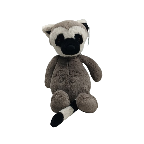 Jellycat Medium Bashful Lemur Grey (1433400)
