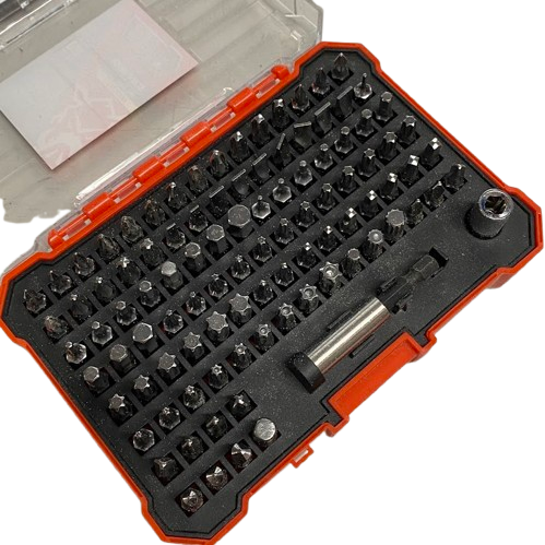 Full Boar 100 Piece Assorted Screwdriver Bit Set – FBSBS-100PC (NG)