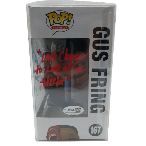 Funko Pop Gus Fring 167 Signed (1430023)