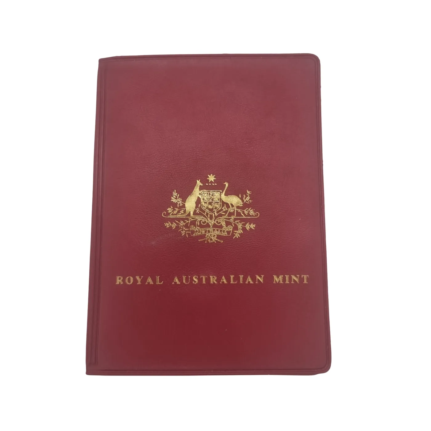 Royal Australian Mint: 1981 Wildlife Depicted On The Australian Coins *In Red Pouch Holder*