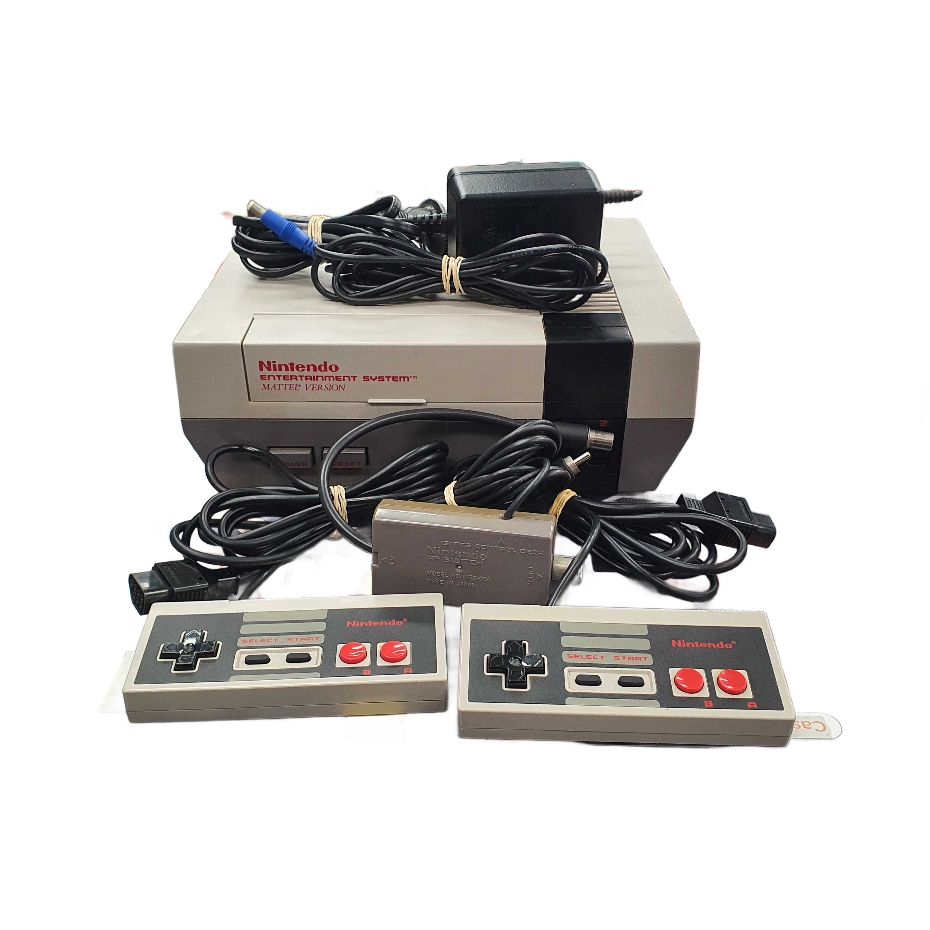 Nintendo Entertainment System NESE-001 Grey with 2 Controllers and Power Supply (MR)