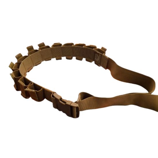 Tactical Tailor 40mm 12-Round Bandolier Belt Black (JN)