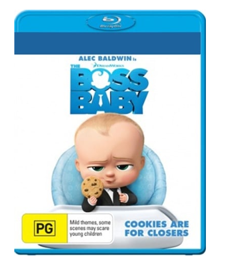 The Boss Baby Blu Ray + Digital HD – Good Condition (CP)