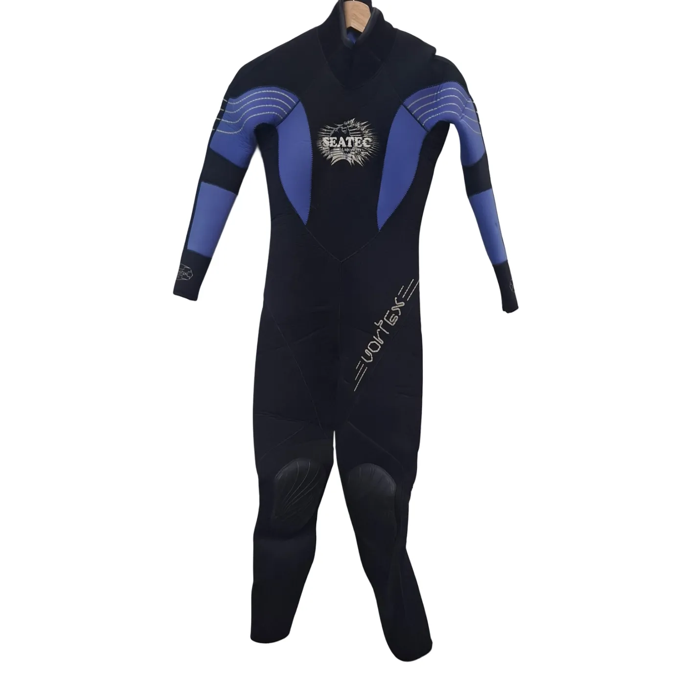 Seatec Vortex Wetsuit Black Blue Vortex (WR)