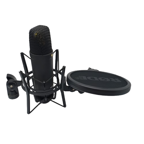 RODE NT1 Condenser Microphone + Pop Guard + Stand (CP 1394828)