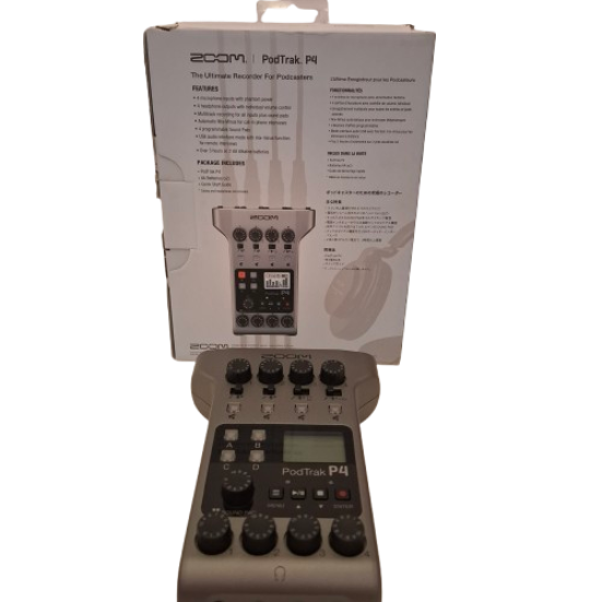 ZOOM RECORDER INSTRUMENT POD TRAK P4 (JN)