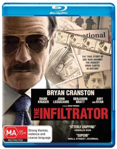 The Infiltrator Blu Ray Movie – Very Good No Manual