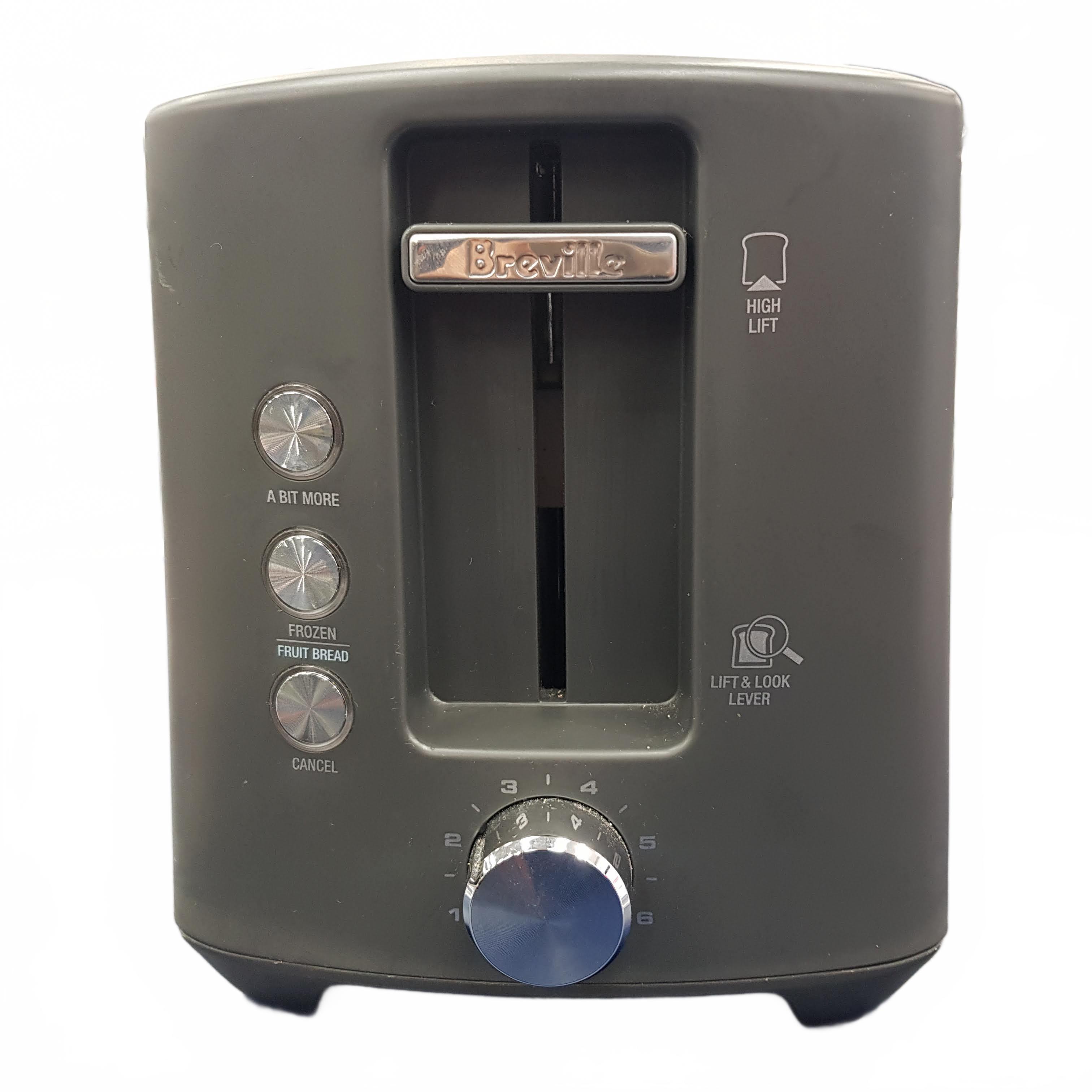 Breville The Bit More Plus 4 Slice Toaster BTA440 Grey **SECOND HAND** (MR1434762)