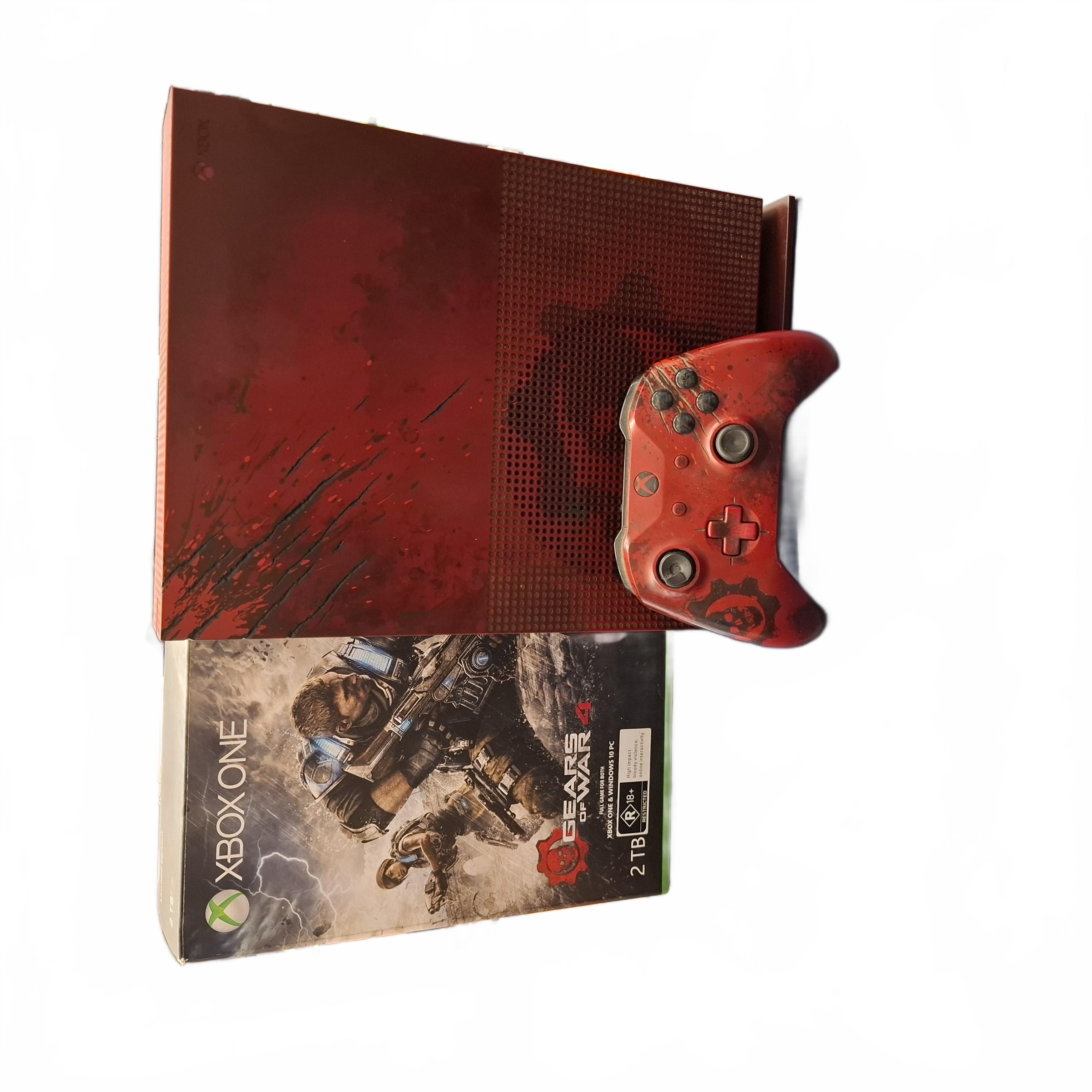 Microsoft Xbox One S 2TB Gears of War 4 Limited Edition Red (1430180) (JN)