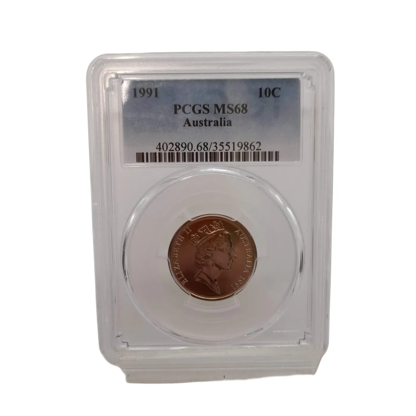 1991 10c Coin PCGS MS68 – WL 1362189