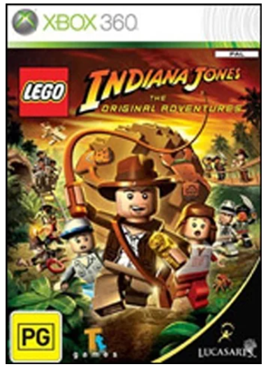 Xbox 360 Game Lego Indiana Jones: The Original Adventures In Good Condition No Manual