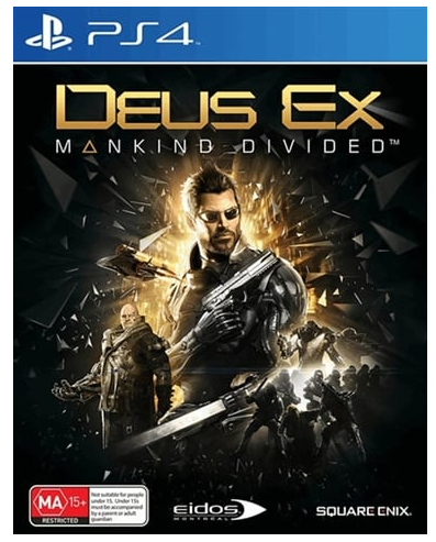 Dues Ex Mankind Divided Day One Edition Playstation 4 Game (CP)