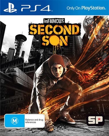 Infamous: Second Son Playstation 4 Game, Good Condition (GE)