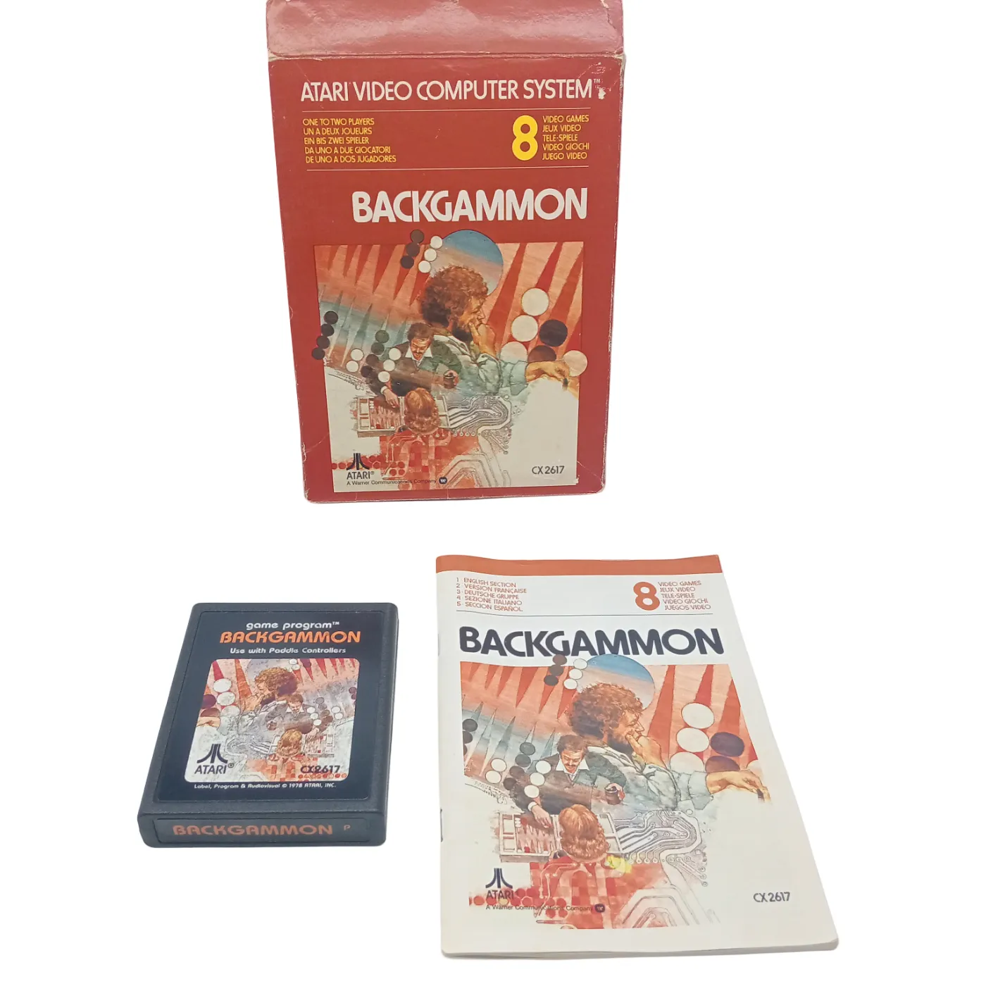 Atari 2600 Game in Box: Backgammon (WR 1396214)