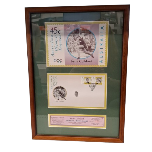 Australia Post Australian Olympic Legends Betty Cuthbert Poster Limited Edition (JN)