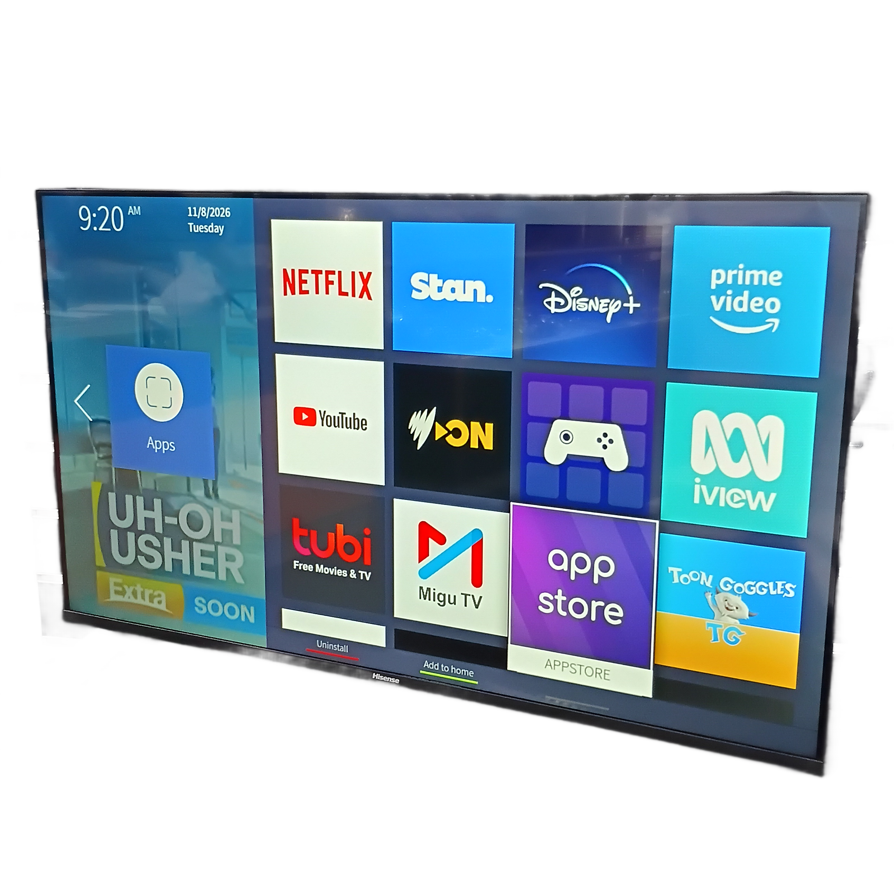 Hisense 43S4 43 Inch Full HD Smart TV Black (NA-1420344) PICK UP ONLY