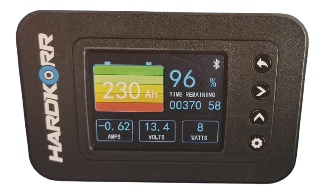 Hardkorr Battery Monitor with 500a Shunt 10-120v (LE)