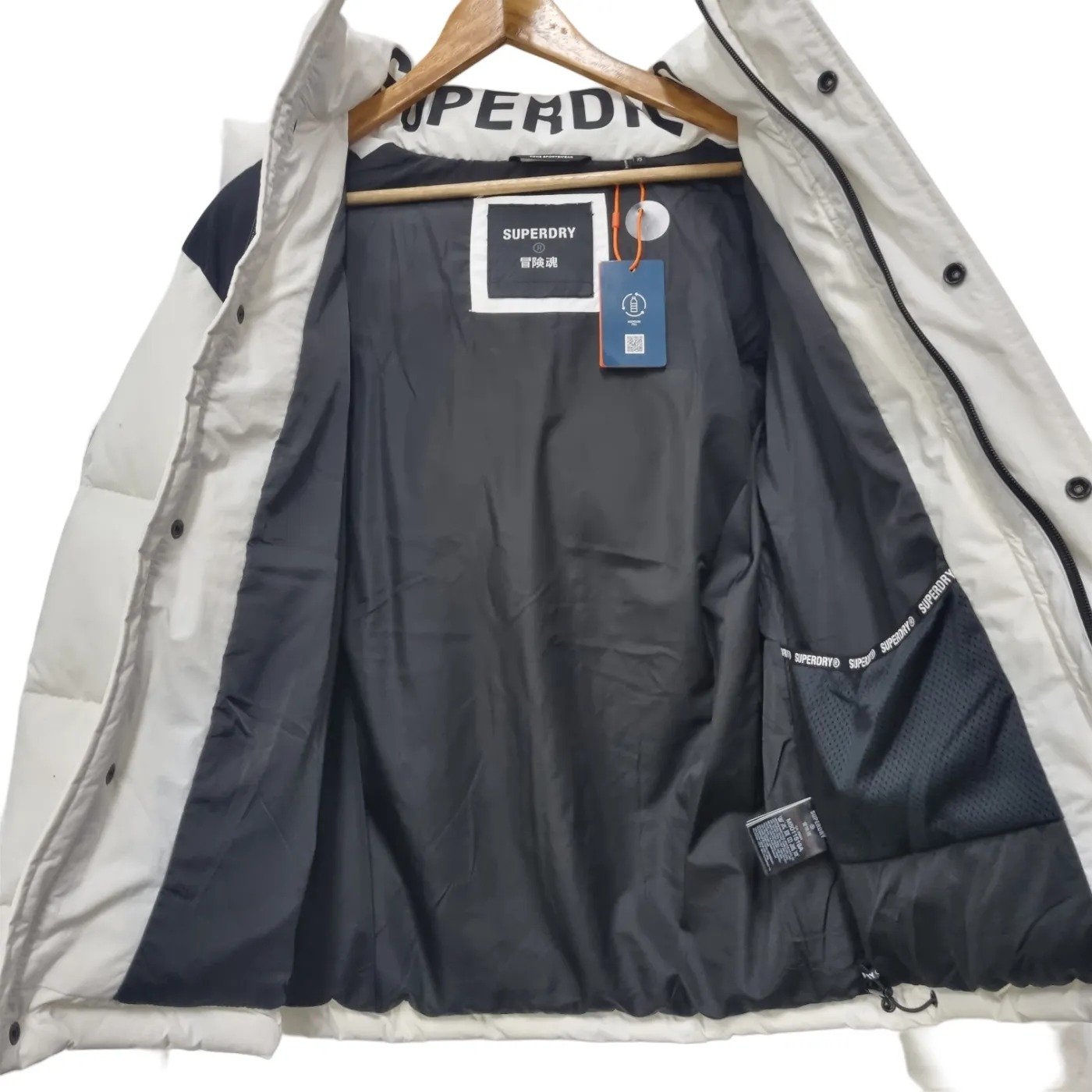 Superdry Mountain Ex Snow Jacket SM31WJ1W Size: XS (WR 1421969)
