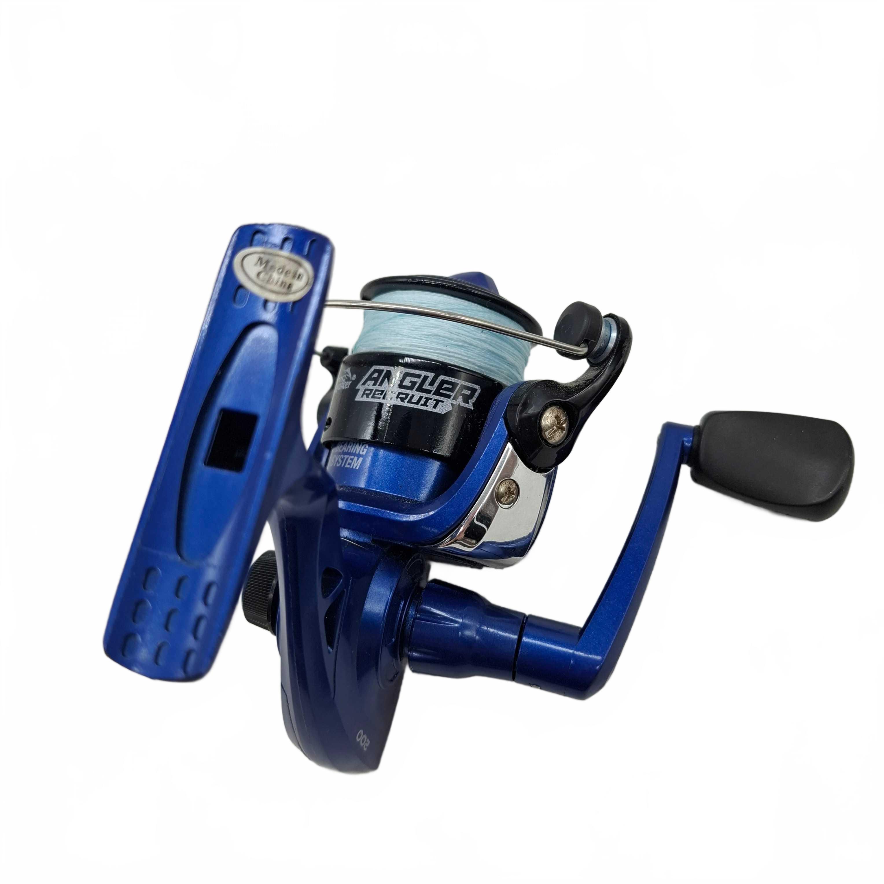 Jarvis Walker Angler Recruit Blue White Fishing Reel (WR 1426908)