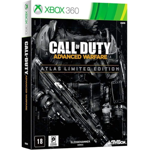 Xbox 360 Call of Duty Advanced Warfare – 2 Disc Steel Case Atlas Limited Edition (1364030 CP)