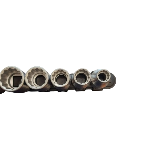 Stahlwille 811784 (SW12918/10-50 – 96053010) 10 pce 1/2″ Set of Sockets with Clip Bar, Excellent Condition, Tools Only (MR)