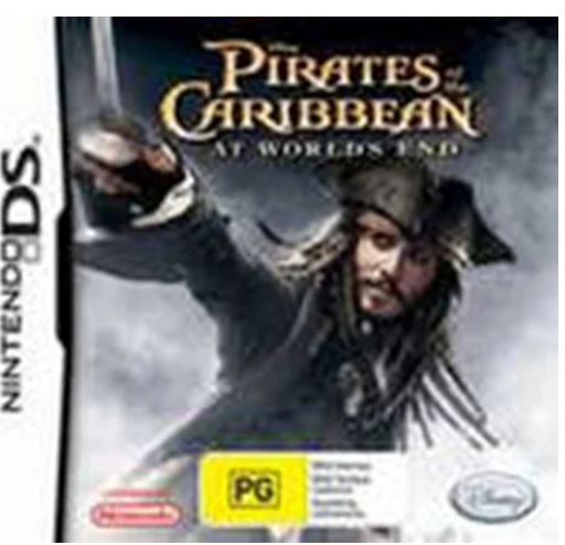 Pirates Of The Caribbean At worlds End Nintendo Ds Game Very Good COndition with Manual