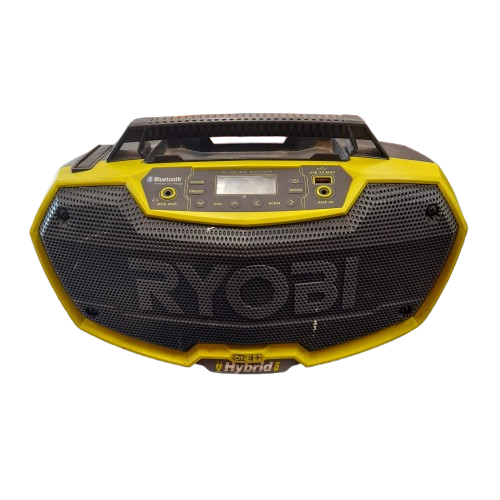 Ryobi Bluetooth Radio Speaker R18HR Screen Issue That Does Not Affect Use (GE)