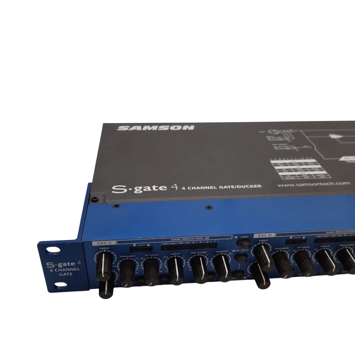 Samson S.Gate 4 Switch Panel Blue/Black (WL 1420935)