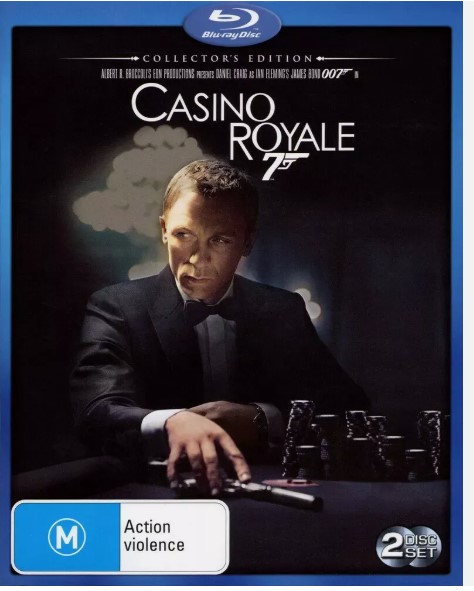 007 Casino Royale 2 Disc Deluxe edition Blu Ray Very Good Condition
