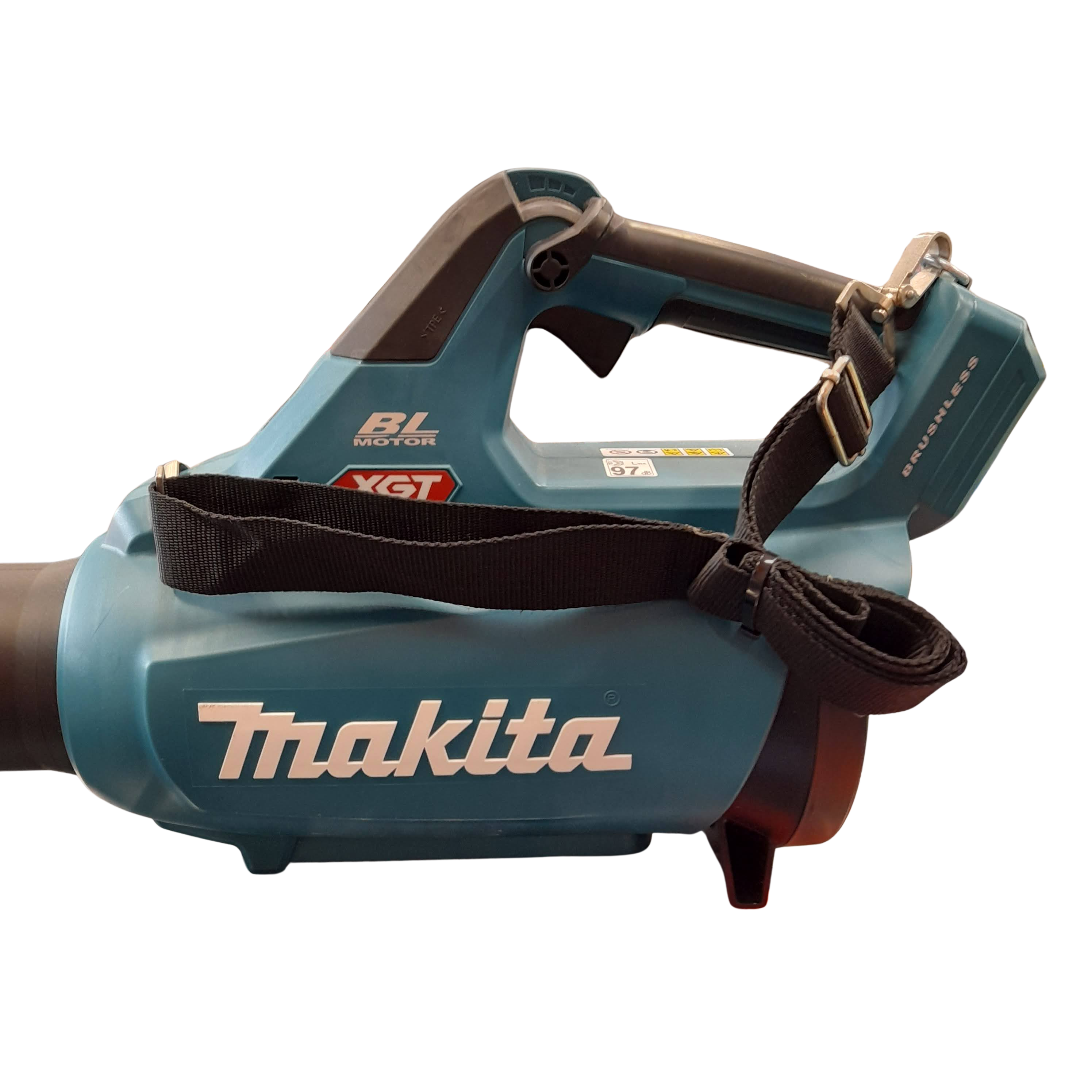 Makita UB001G Cordless Blower 40V SKIN ONLY, Excellent USED LIKE NEW Condition, With Nozzle + Strap ONLY (GE 1410242)