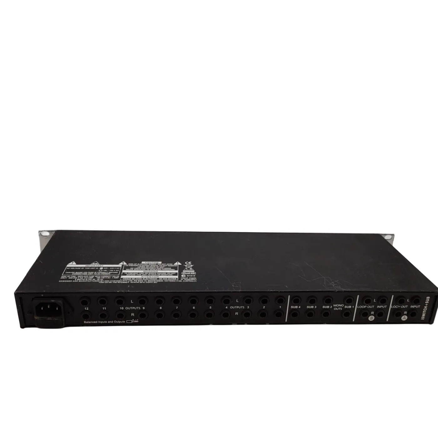 Arx Reference Series iSwitch Sub Sequential Switcher Silver/Blue (WL 1420932)