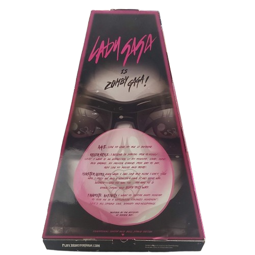 Mattel Monster High Collectable Dolls – Zomby Gaga Born This Way Foundation, LIKE NEW In Box