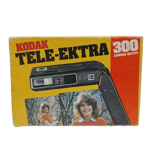 Kodak Camera Tele-Ektra 300 + Box + Manual + Strap Good Condition Second Hand Item ( CP)