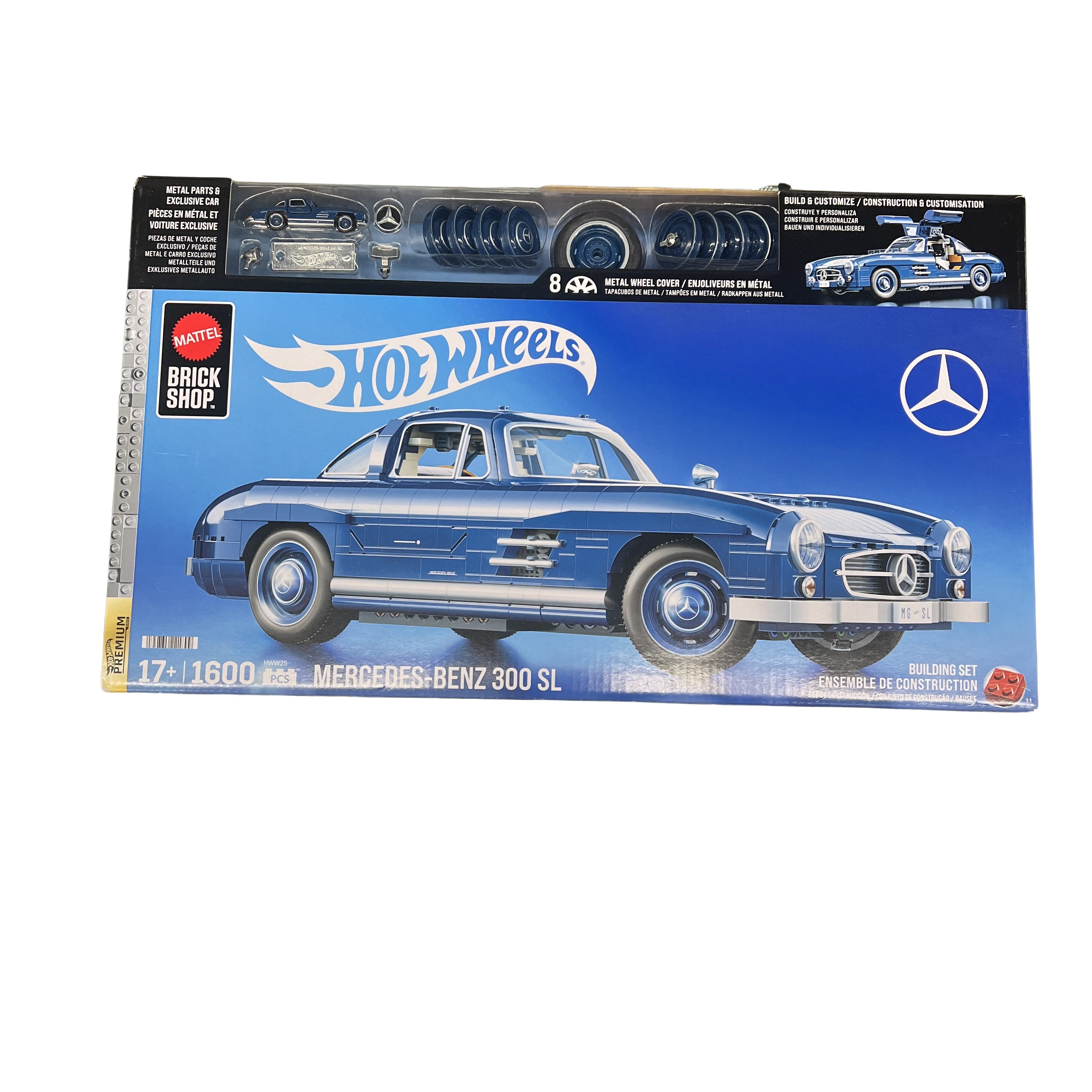 Hot Wheels Mercedes-Benz 300 SL 1:12 Scale Model (MK)