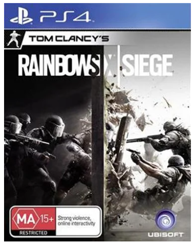 Tom Clancys Rainbow Six Seige Playstation 4 Good Condition With Manual